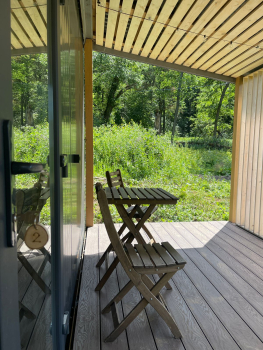 Домик с террасой 2 раздельные кровати — фото 7