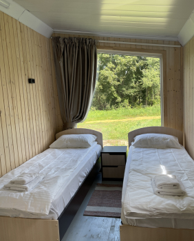 Домик с террасой 2 раздельные кровати — фото 2