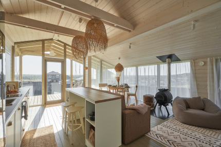 Домик из Pinterest в стиле BOHO.  — фото