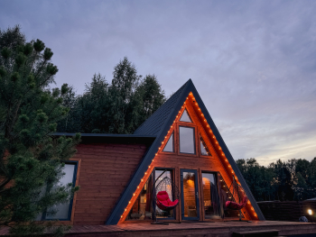 А-Фрейм с чаном до 8 человек — фото 2