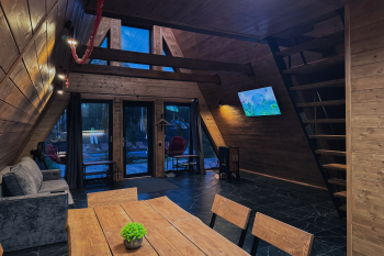 А-Фрейм с чаном до 8 человек — фото 7