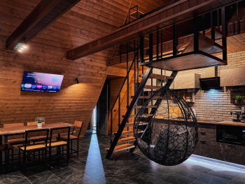 А-Фрейм с Баней и чаном до 8 человек — фото 5