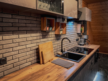 А-Фрейм с Баней и чаном до 8 человек — фото 8