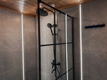 А-Фрейм с Баней и чаном до 8 человек — фото 12