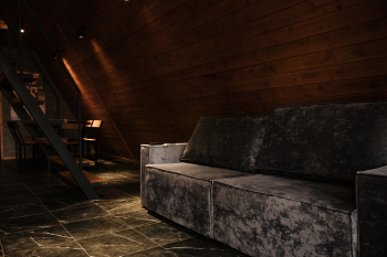 А-Фрейм с чаном до 6 человек — фото 4