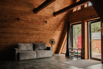 А-Фрейм с чаном до 6 человек — фото 5