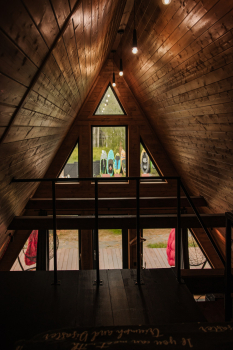 А-Фрейм с чаном до 6 человек — фото 9