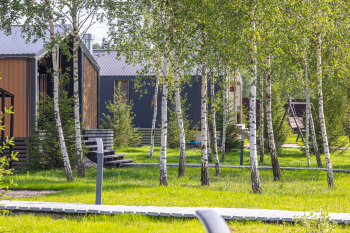 Дом Фьюжн с сауной и печью-камином — фото 7