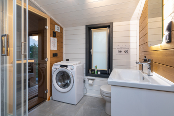 Дом Фьюжн с сауной и печью-камином — фото 6