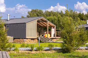 "Скандинавский" Village | с печью-камином — фото 1