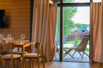 "Фамильный" Village | с сауной и купелью — фото 5