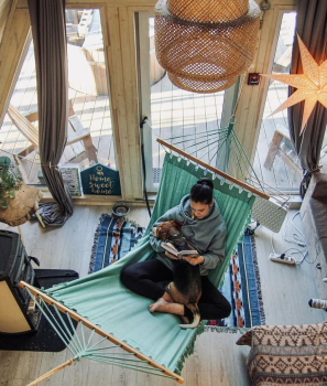 Домик в лесу с купелью — фото 4