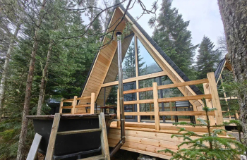 Дом Соло 1 с видом на реку и банным чаном на террасе  — фото 1