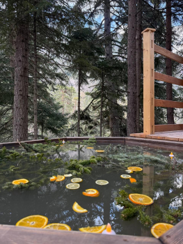 Дом Соло 1 с видом на реку и банным чаном на террасе  — фото 9