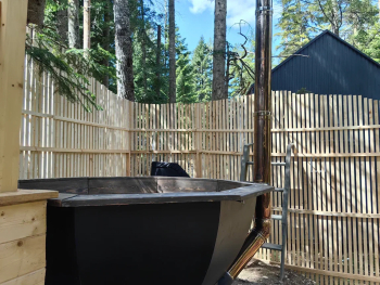 Дом Соло 1 с видом на реку и банным чаном на террасе  — фото 7