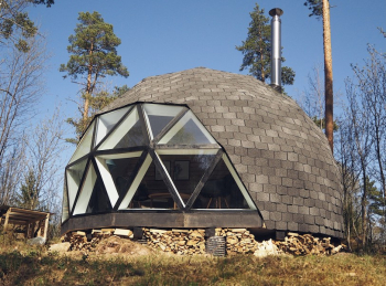 Купольный домик Black — фото 1