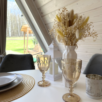 Участок с домиком "Репа"  с купелью на террасе — фото 16