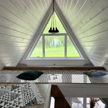 Участок с домиком "Огурец" с купелью на террасе — фото 7