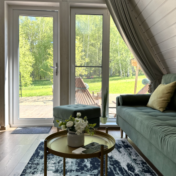 Участок с домиком  "Кабачок" с купелью на террасе и камином. — фото 4