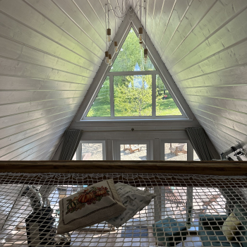 Участок с домиком  "Кабачок" с купелью на террасе и камином. — фото 8