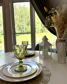 Участок с домиком  "Морковь" с купелью на террасе — фото 9