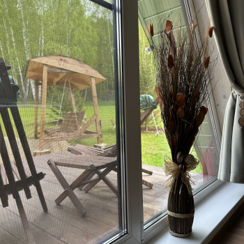 Участок с домиком "Огурец" с купелью на террасе — фото 22