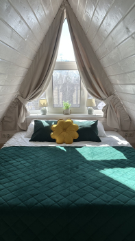 Участок с домиком "Огурец" с купелью на террасе — фото 15