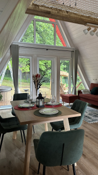 Дом "Помидор" с купелью на террасе и камином — фото 3