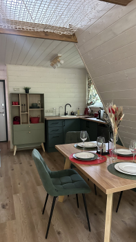 Дом "Помидор" с купелью на террасе и камином — фото 4