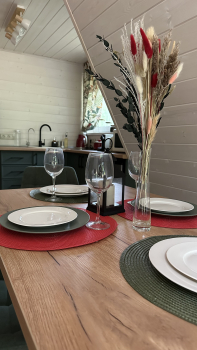 Дом "Помидор" с купелью на террасе и камином — фото 6