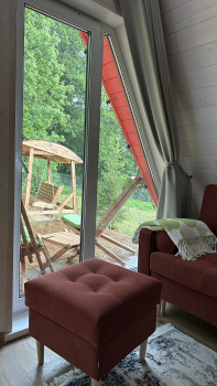 Дом "Помидор" с купелью на террасе и камином — фото 8