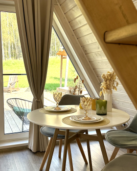 Участок с домиком "Репа"  с купелью на террасе — фото 8