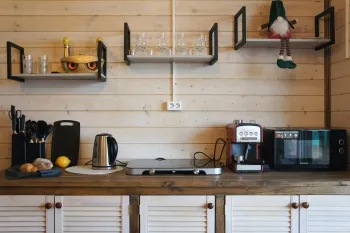 Коттедж с камином и баней — фото 7