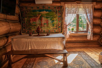 Двухэтажный дом из сруба — фото 7