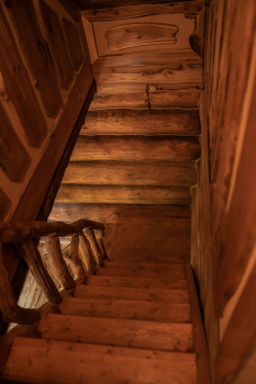 Двухэтажный дом из сруба — фото 8