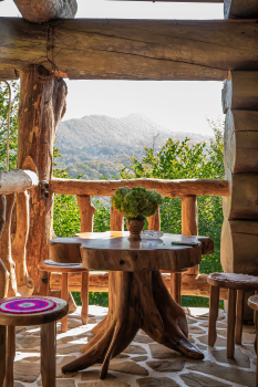 Двухэтажный дом из сруба — фото 11