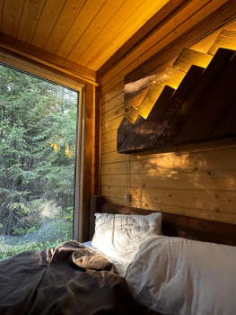 ДОМИК ДЛЯ ДВОИХ С ГОРЯЧЕЙ КУПЕЛЬЮ (Шерегеш) — фото 7