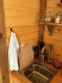 ДОМИК ДЛЯ ДВОИХ С ГОРЯЧЕЙ КУПЕЛЬЮ (Шерегеш) — фото 3