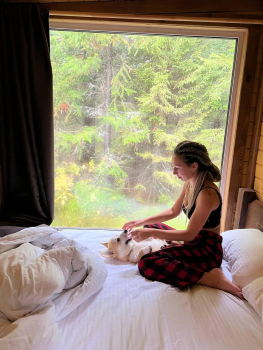 ДОМИК ДЛЯ ДВОИХ (Манжерок), в него можно с собачкой — фото 3