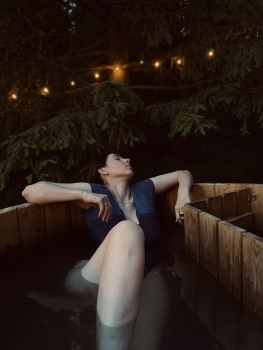 ДОМИК ДЛЯ ДВОИХ С ГОРЯЧЕЙ КУПЕЛЬЮ (Шерегеш) — фото 12