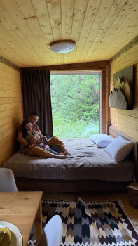 ДОМИК ДЛЯ ДВОИХ С ГОРЯЧЕЙ КУПЕЛЬЮ (Шерегеш) — фото 2