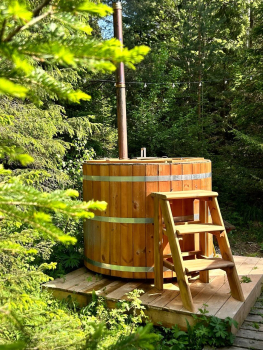 ДОМИК ДЛЯ ДВОИХ С ГОРЯЧЕЙ КУПЕЛЬЮ (Шерегеш) — фото 14