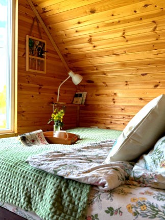 PETRUSHKA.Заворово (Дом на берегу озера на 6 гостей с сауной)  — фото