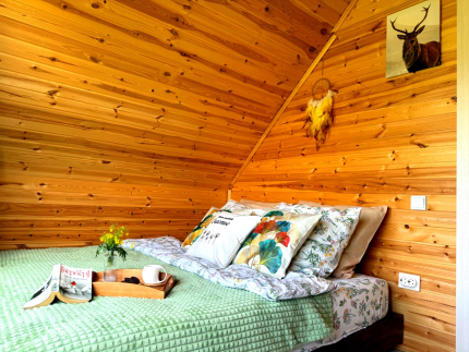 PETRUSHKA.Заворово (Дом на берегу озера на 6 гостей с сауной)  — фото