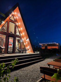 Треугольный дом Наш Шалаш  — фото 8