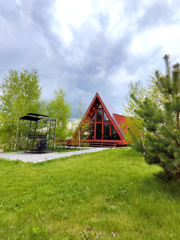 Треугольный дом Наш Шалаш  — фото 4