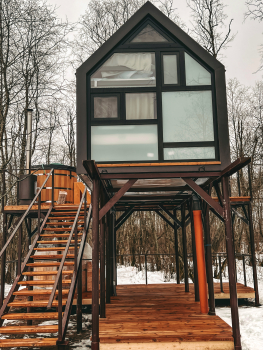 Дом на дереве "Цветы сакуры" — фото 2