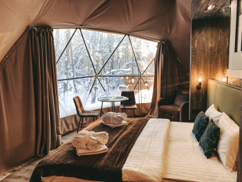 Геокупол люкс "Северное сияние"  — фото 8