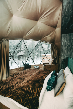 Геокупол люкс "Северное сияние"  — фото 7