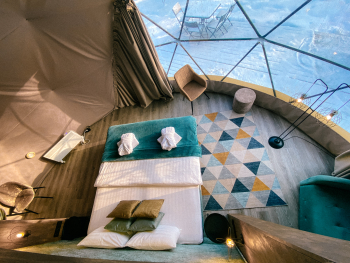 Геокупол люкс "Свидание на крыше" — фото 6